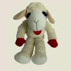 Lamb Chop Dreamworks Multipet 19" Toy with Squeaker Plush Cuddly The Legend